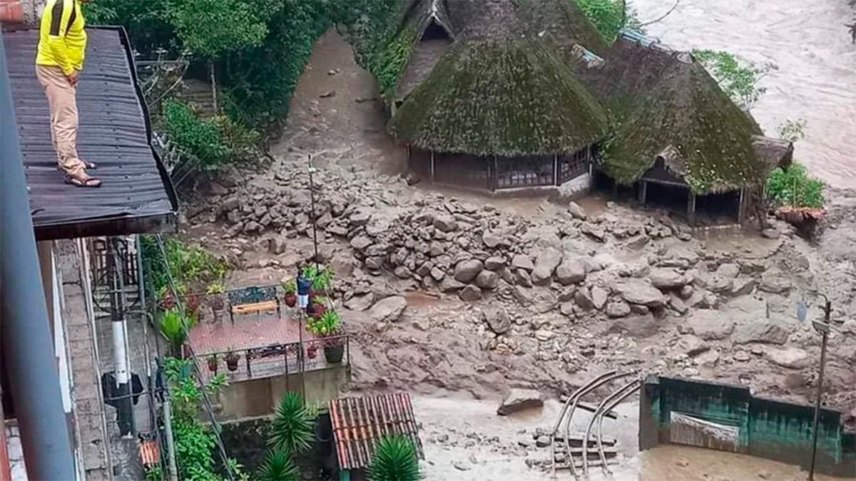 Asisten a más de 852 turistas tras la caída de huaico en Machu Picchu