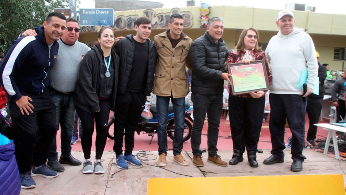 El intendente Nediani acompaño los festejos por los 45º aniversario de