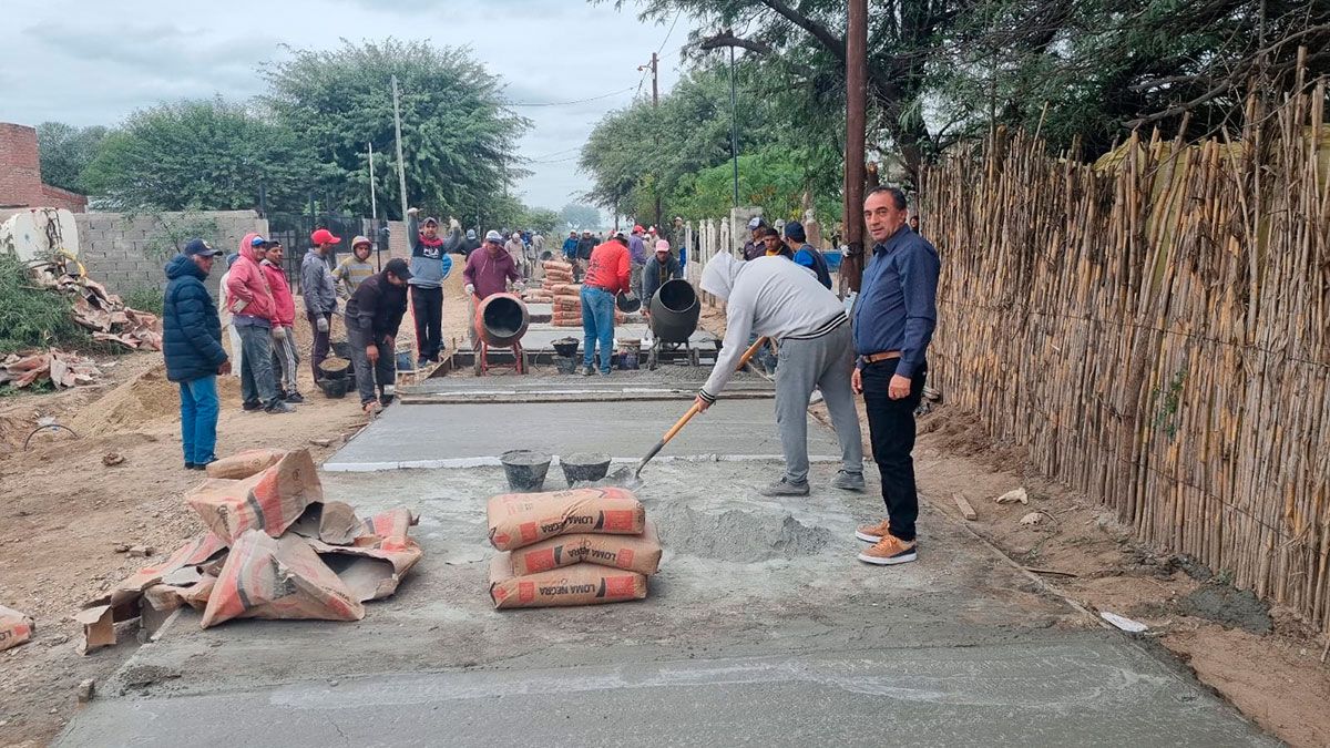 La Comuna De Estaci N Simbolar Puso En Marcha Una Importante Obra De