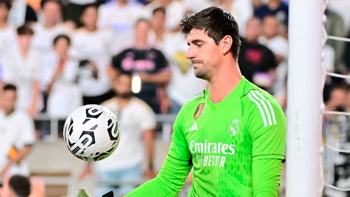 Thibaut Courtois sufrió una grave lesión en la previa del inicio de