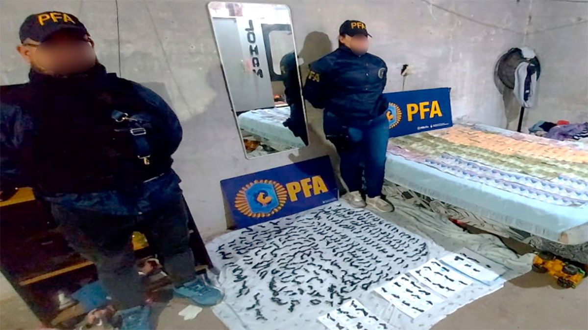 División Antidroga San Francisco secuestró drogas y detuvo a 4 personas