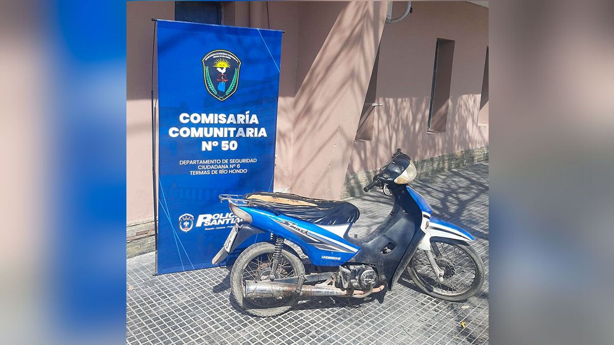 Las Termas Un Conocido Delincuente Menor De Edad Rob Una Moto Y La