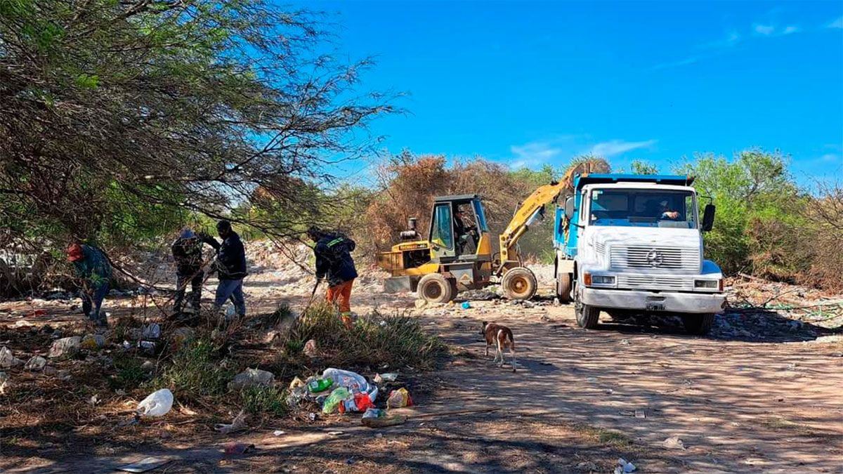 La Comuna Ejecut Un Importante Operativo De Limpieza En El B Finca De