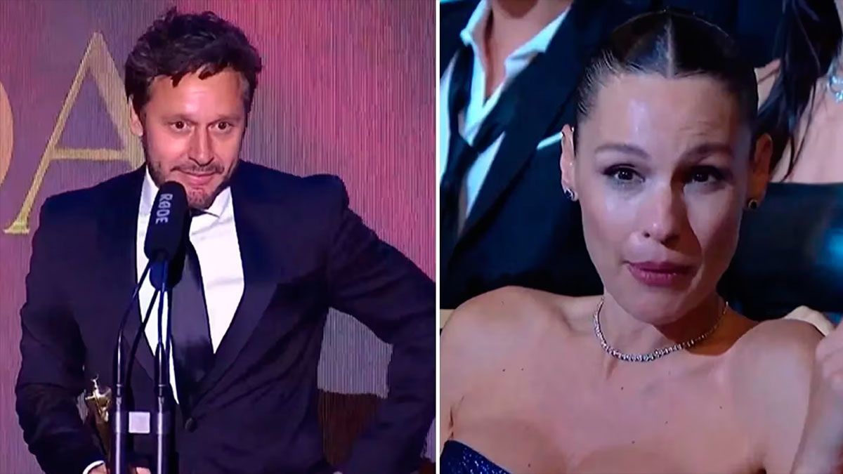 Pampita contó por qué se incomodó durante el discurso de Benjamín