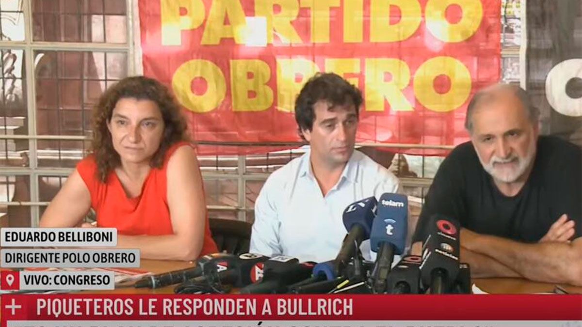 Los Piqueteros Desafiaron A Bullrich Y Confirmaron La Marcha Del De