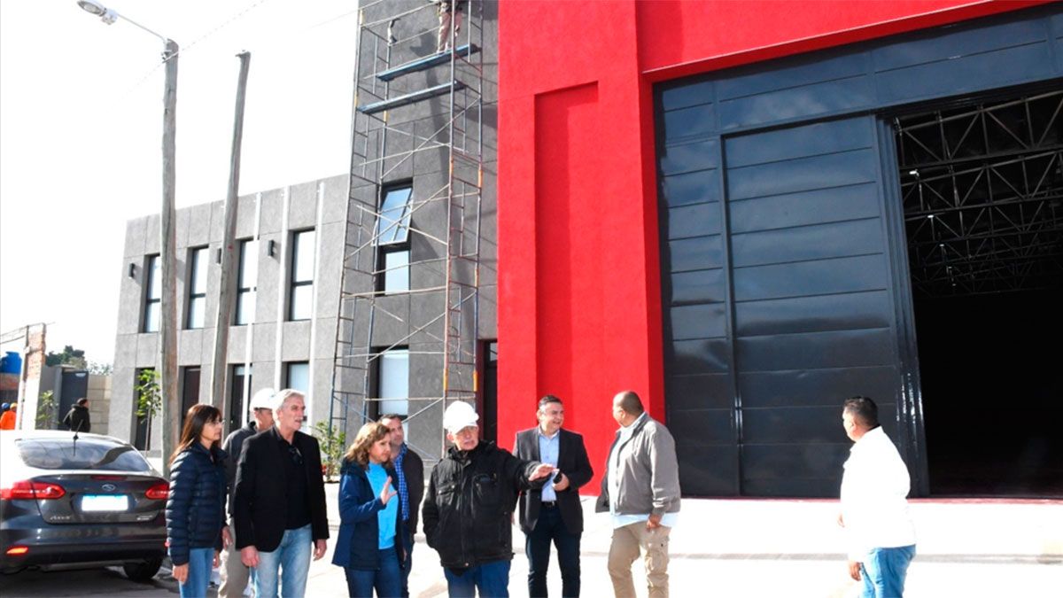 Norma Fuentes Destac La Ejecuci N De La Obra Del Nuevo Cuartel De