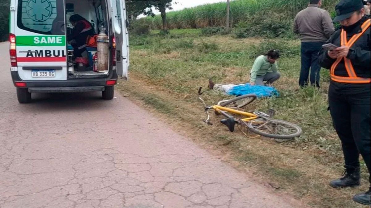 Un ciclista de ochenta años murió tras ser embestido Diario Panorama