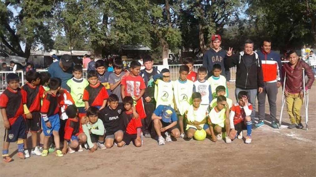 Segunda jornada del Encuentro de Fútbol Infantil en Clodomira