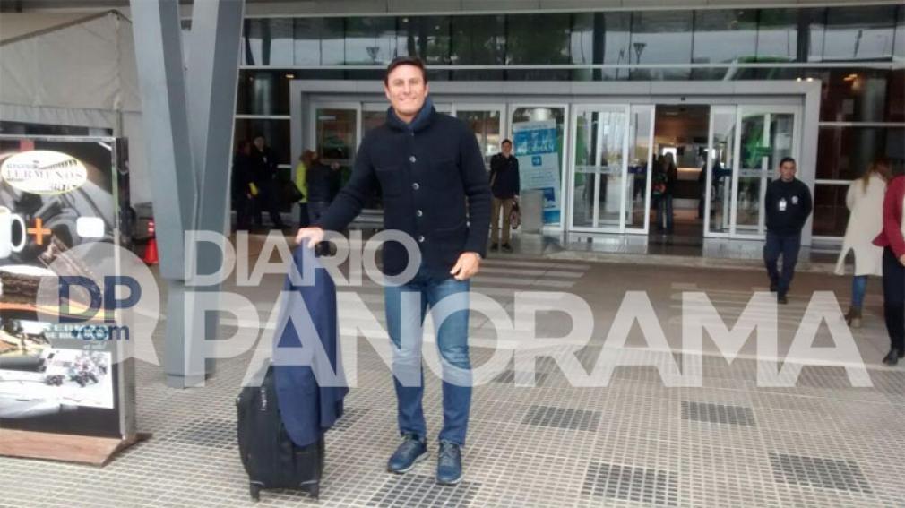 El Pupi Zanetti llegó a Santiago: 'Poder colaborar es muy bueno'