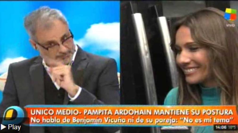 Golpe bajo: Jorge Rial insultó a Pampita por no querer hablar sobre La China Suárez