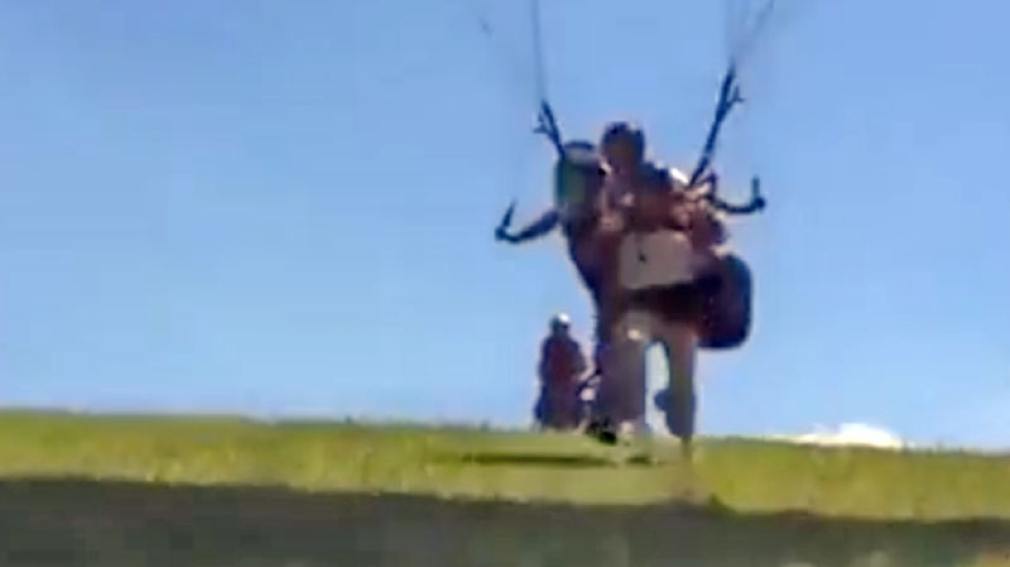 Detuvieron al piloto del parapente del que cayó y murió la joven médica