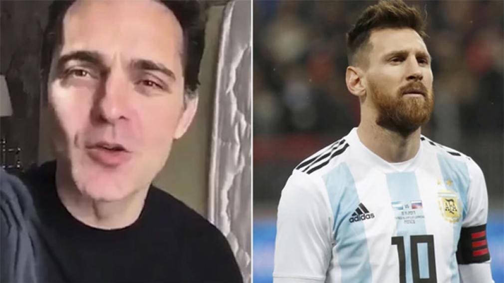Un actor de la serie 'La casa de papel' le envió un particular mensaje a Lionel Messi