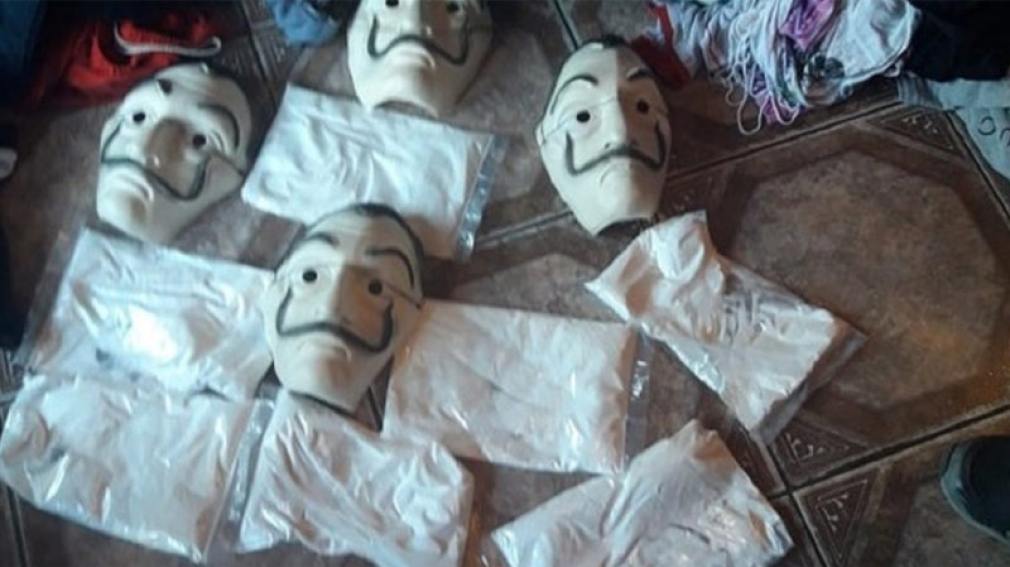 Cayó la banda de 'La Casa de Papel': preparaban un golpe con las máscaras de la serie