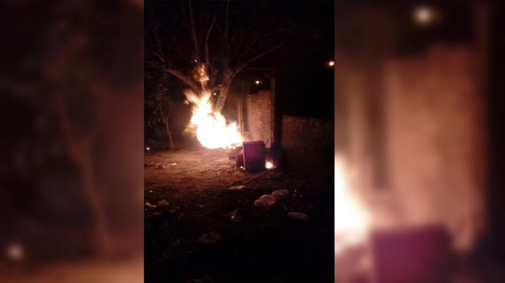 Controlan un incendio en una vivienda del barrio Sarmiento