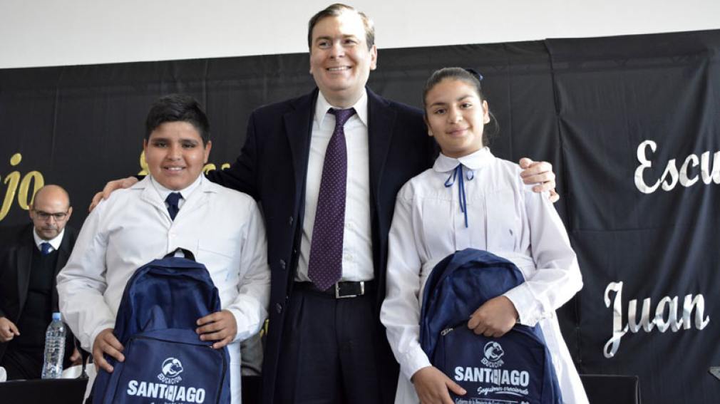 Inauguraron el monumental complejo educativo 'Dr. Humberto Saturnino Lugones'