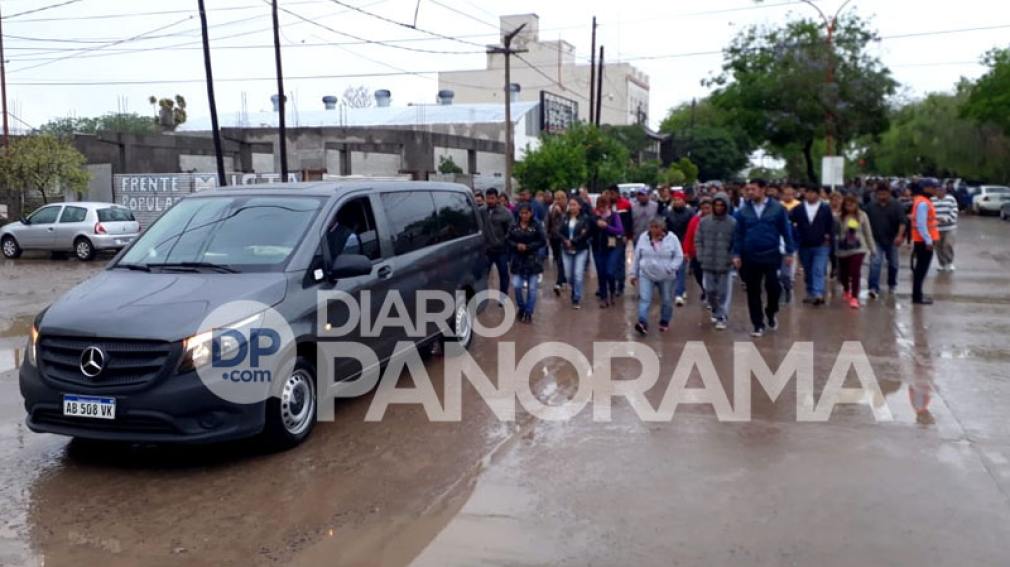 Los restos de Franco Chávez fueron sepultados en Quimilí