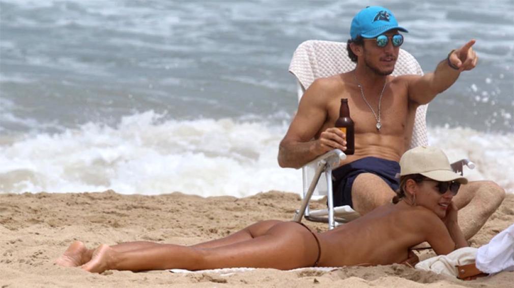 Pampita y Pico Mónaco disfrutan de su amor en las playas de Punta del Este