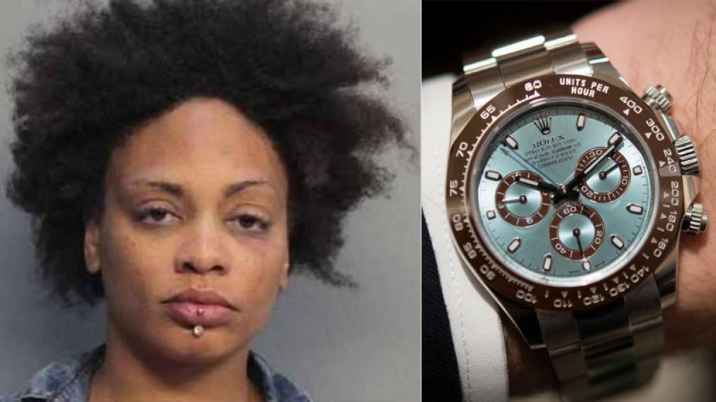 Robó relojes por más de 100 mil dólares y los escondió en un íntimo lugar