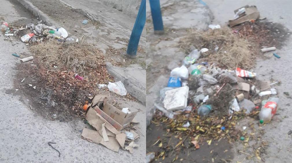 Vecinos del Barrio Saenz Peña piden limpieza en las calles