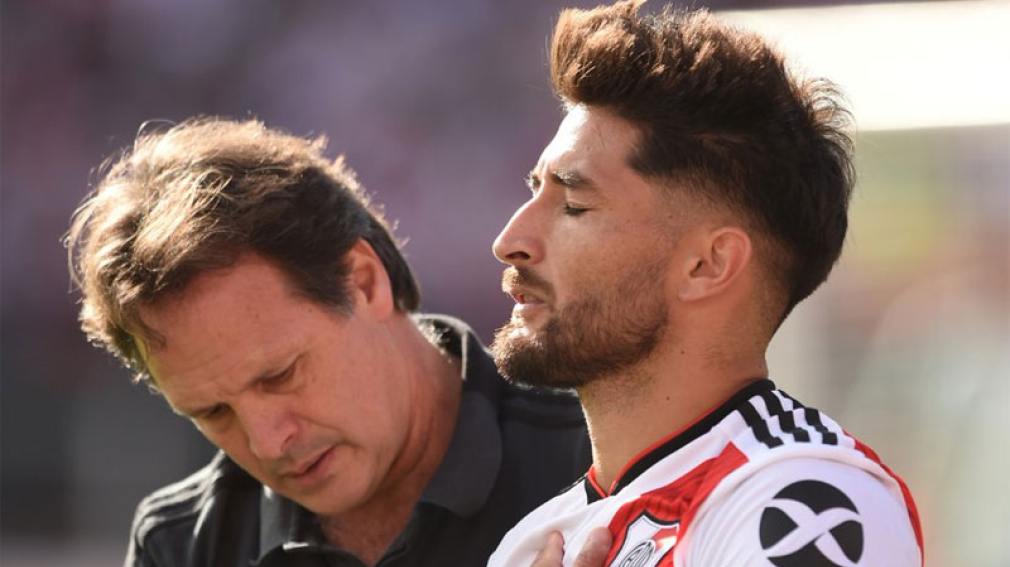 River es una enfermería y Gallardo sufre