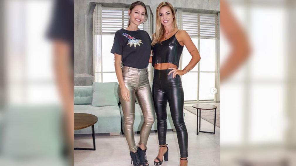 La divertida clase de zumba que Jésica Cirio le dio a Pampita en su programa