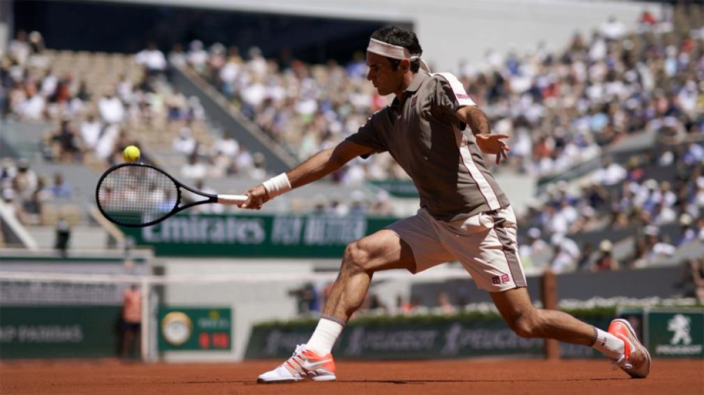 Roger Federer fue implacable y eliminó a Leo Mayer