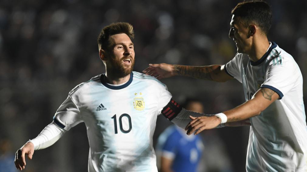 Argentina goleó a Nicaragua antes de viajar a la Copa América
