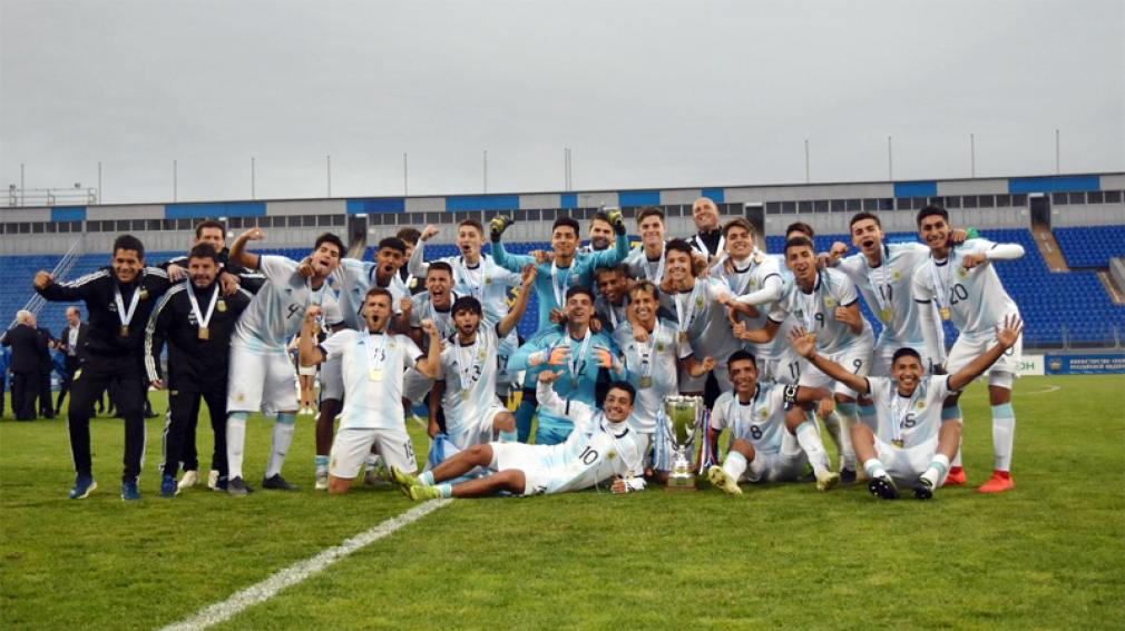La Selección Argentina Sub 17, campeón en Rusia con presencia santiagueña