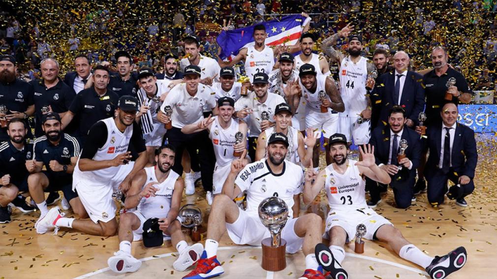 Gabriel Deck volvió a gritar campeón con Real Madrid