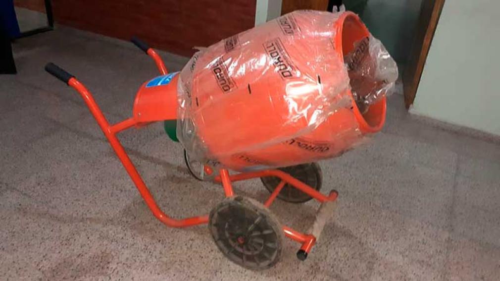 El Zanjón: robó una hormigonera y la dejó en la casa de un familiar