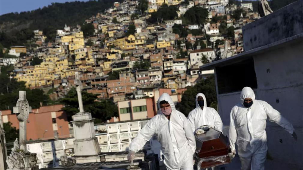 Brasil superó al Reino Unido en cantidad de fallecidos por coronavirus