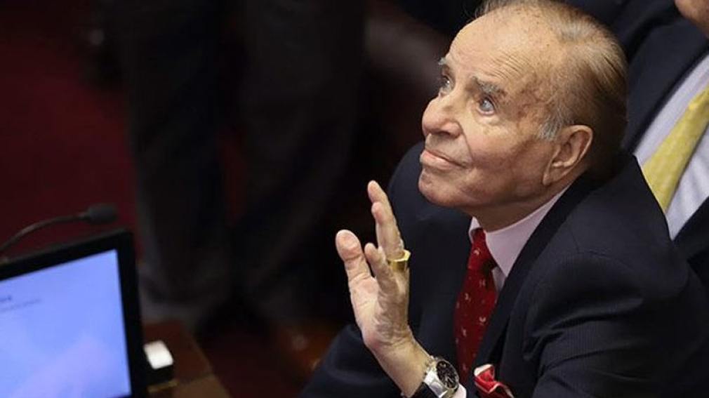 Carlos Menem fue internado en el Instituto del Diagnóstico