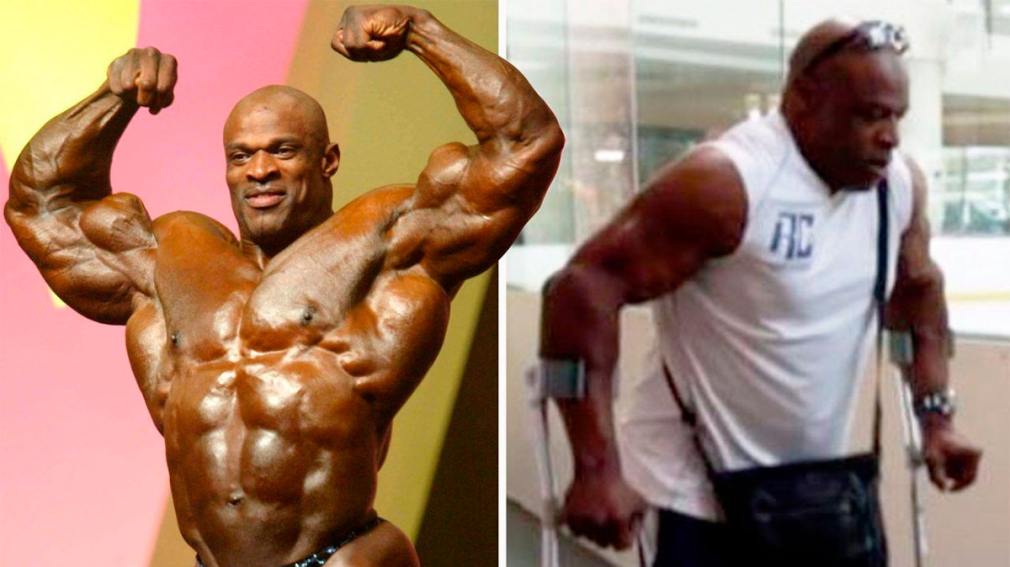 De ser un dios sobre el escenario: a los 56 años Ronnie Coleman, 8 veces Mr. Olympia usa silla de ruedas