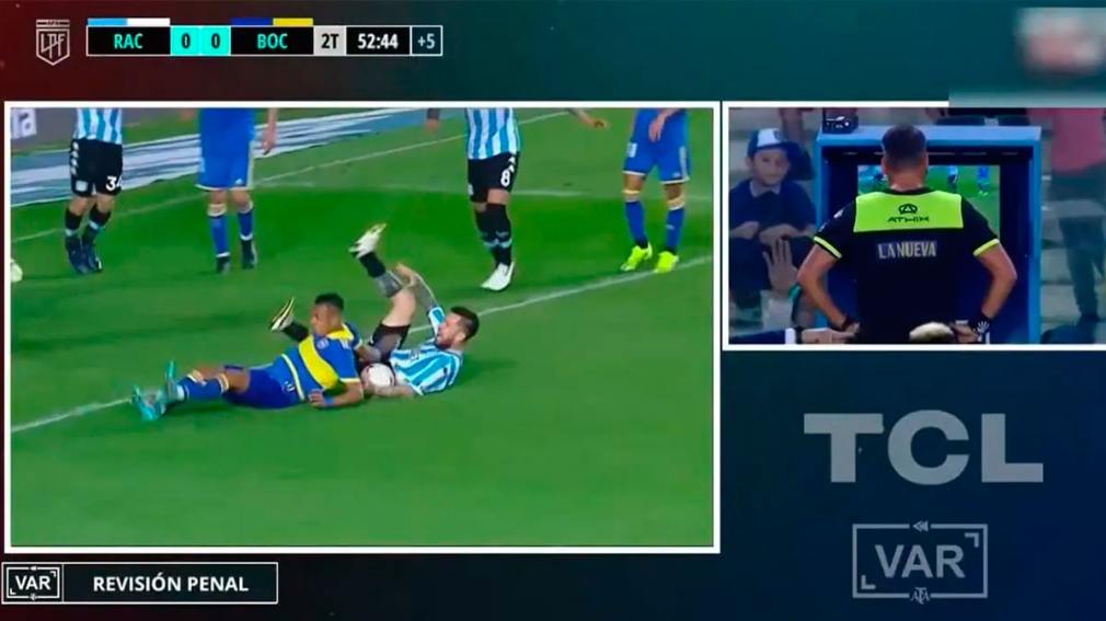 La polémica del final en Racing-Boca: ¿era penal para el Xeneize?
