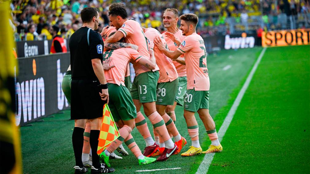 Épica, agónica e increíble remontada del Werder Bremen ante el Borussia Dortmund