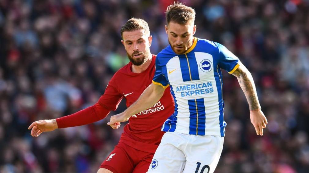Brighton, con Mac Allister como pieza clave, empató con el Liverpool en un vibrante partido