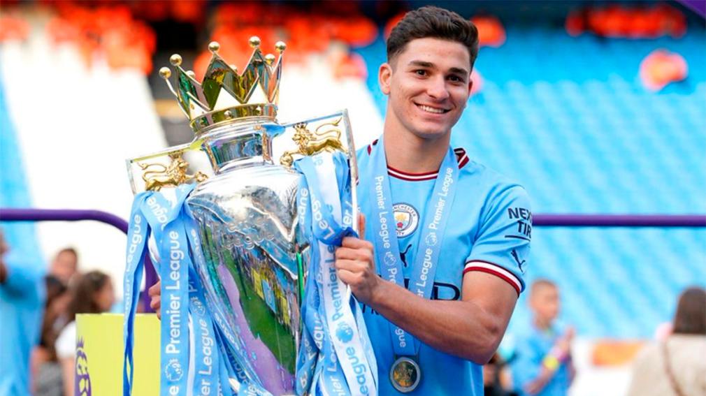 Julián Álvarez volvió a gritar campeón y engrosa sus impresionantes números