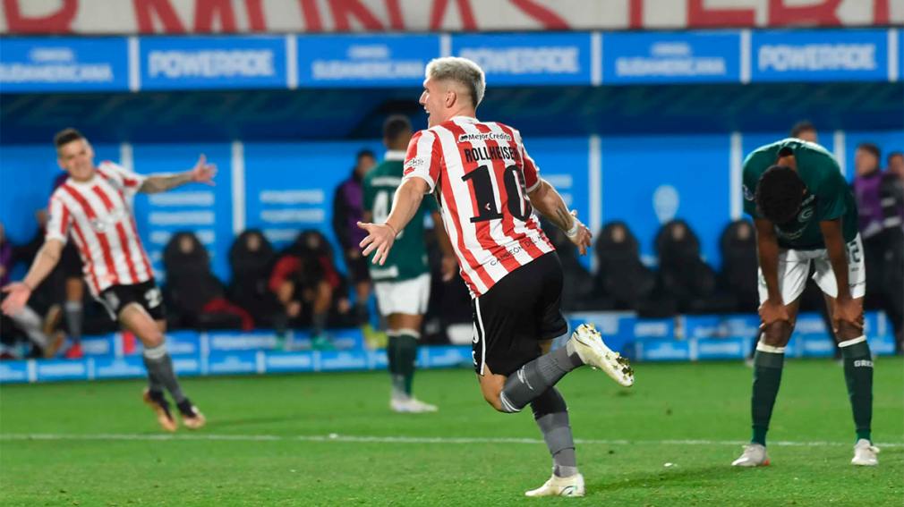 Estudiantes goleó a Goiás y acaricia los cuartos de final de la Copa Sudamericana