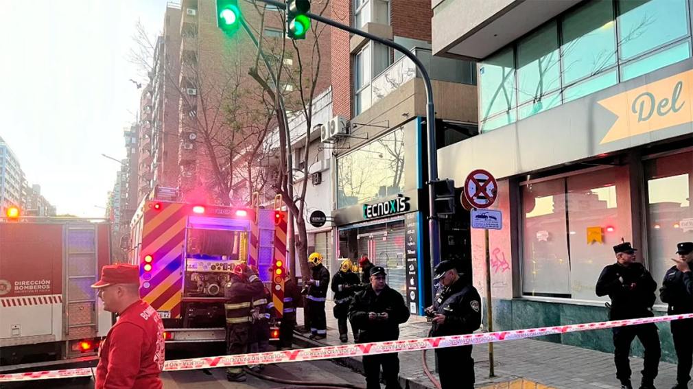 Incendio y evacuados en un edificio de Nueva Córdoba