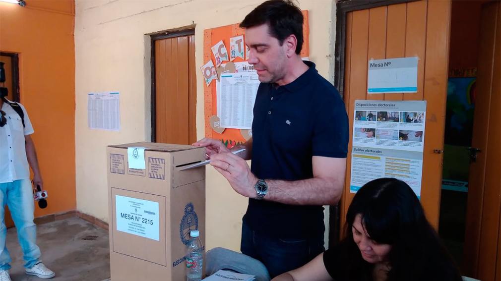 Ya emitió su voto el intendente de las Termas de Río Hondo Jorge Mukdise