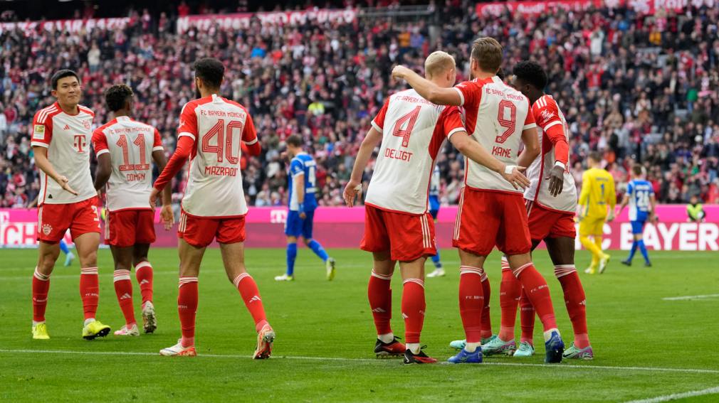 Bayern Múnich aplastó a Darmstadt y se subió a la punta de la Bundesliga