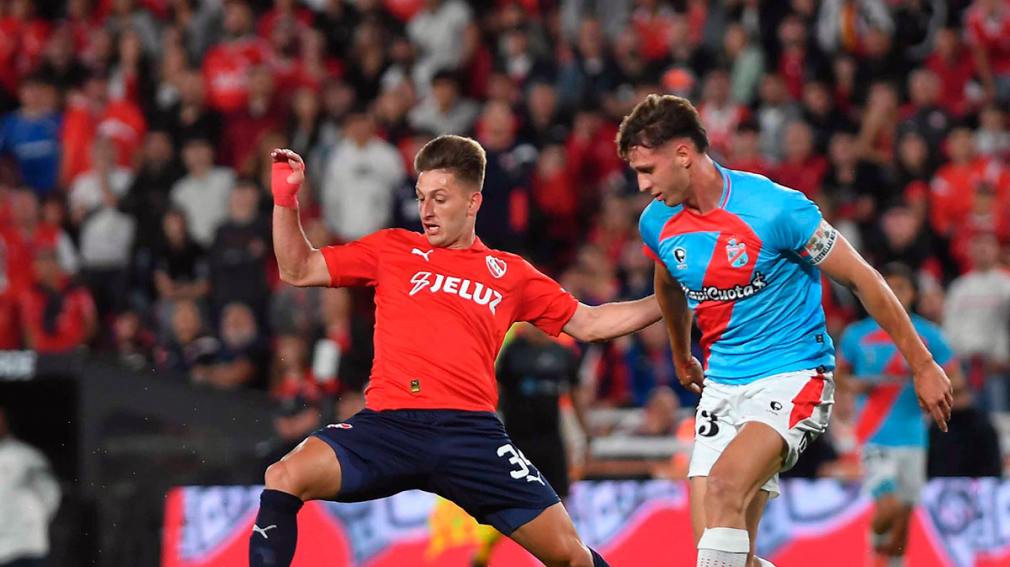 Independiente hizo el gasto, pero se tuvo que conformar con un empate ante Arsenal
