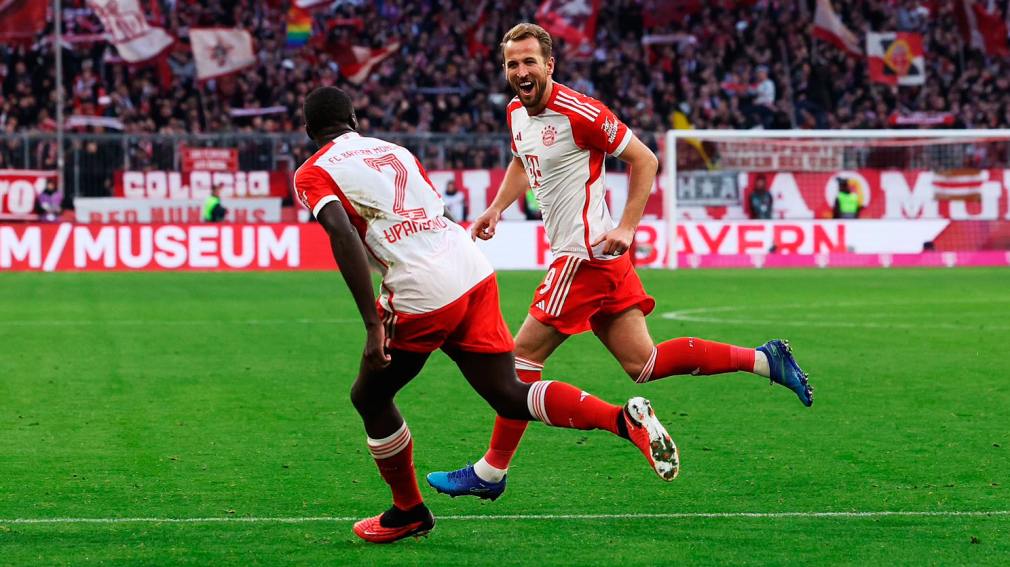 Bayern Múnich ganó con un doblete de Kane y tomó el liderazgo de la Bundesliga