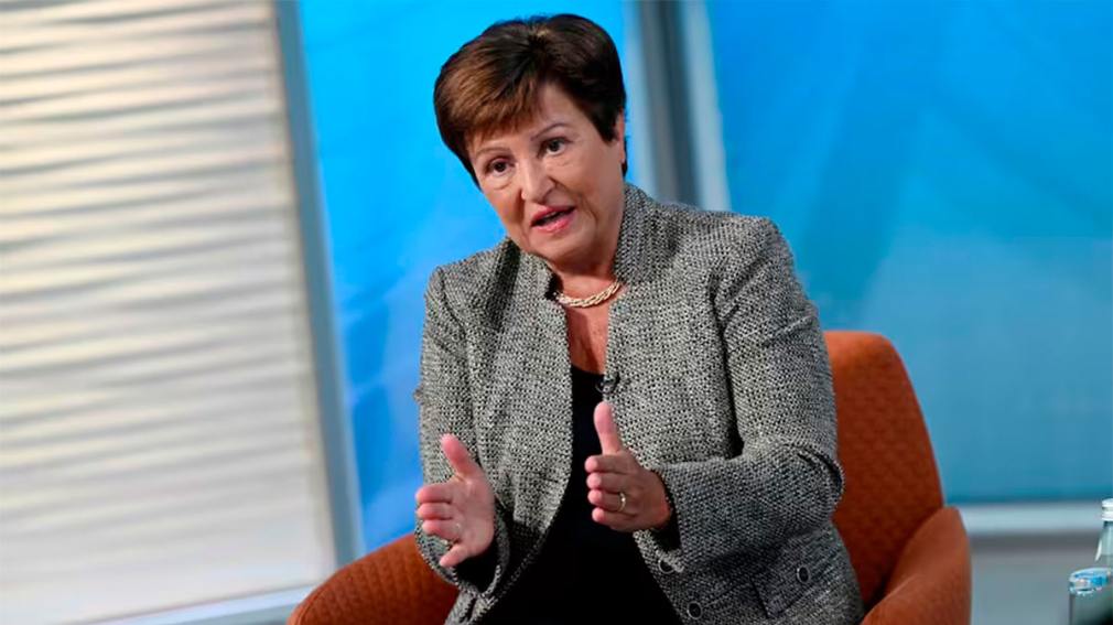 Kristalina Georgieva advirtió que los aranceles globales impuestos por Trump suponen un “riesgo significativo”