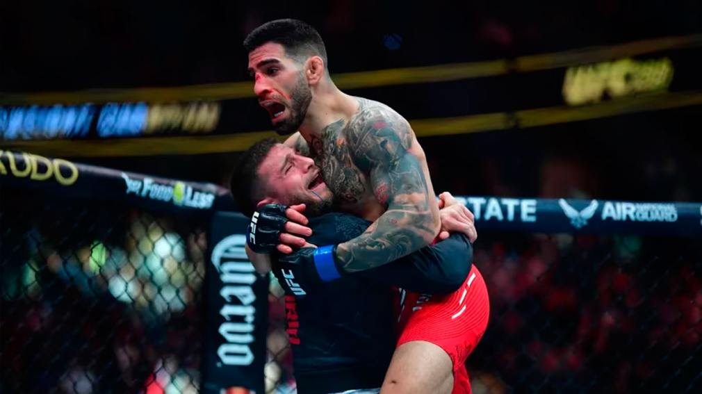 Campeón de UFC: “El matador” Ilia Topuria hizo historia al noquear a Volkanovski 