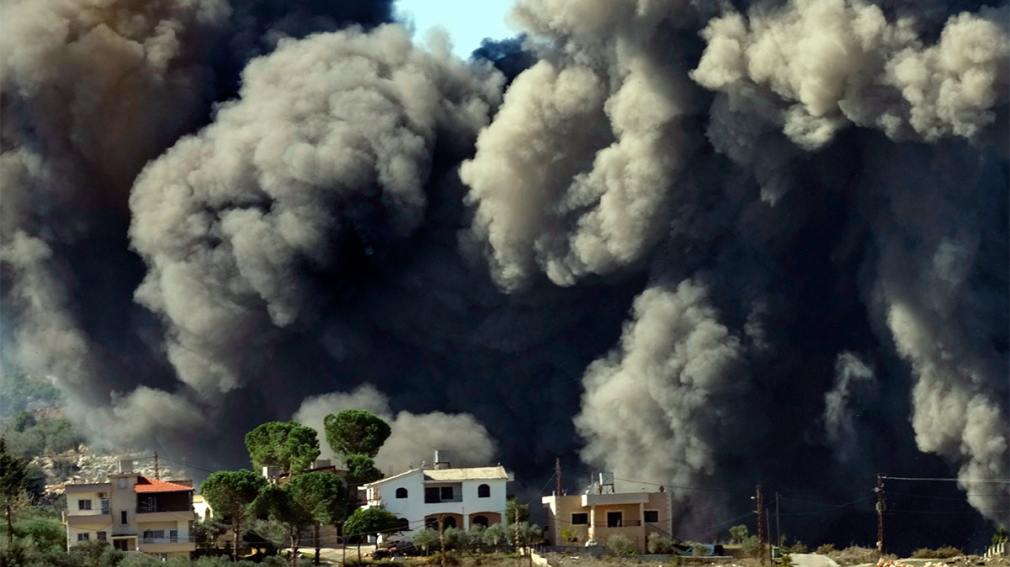 Israel bombardeó el este de Líbano por primera vez desde el inicio de la guerra en Gaza
