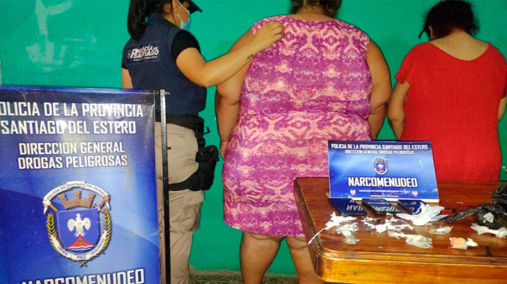 Operativo en Termas: secuestraron drogas, celulares y dos mujeres quedaron detenidas
