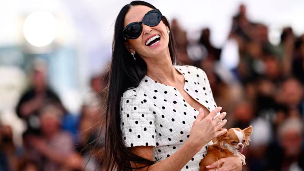 Demi Moore y el desafío de desnudarse en pantalla a los 61 años