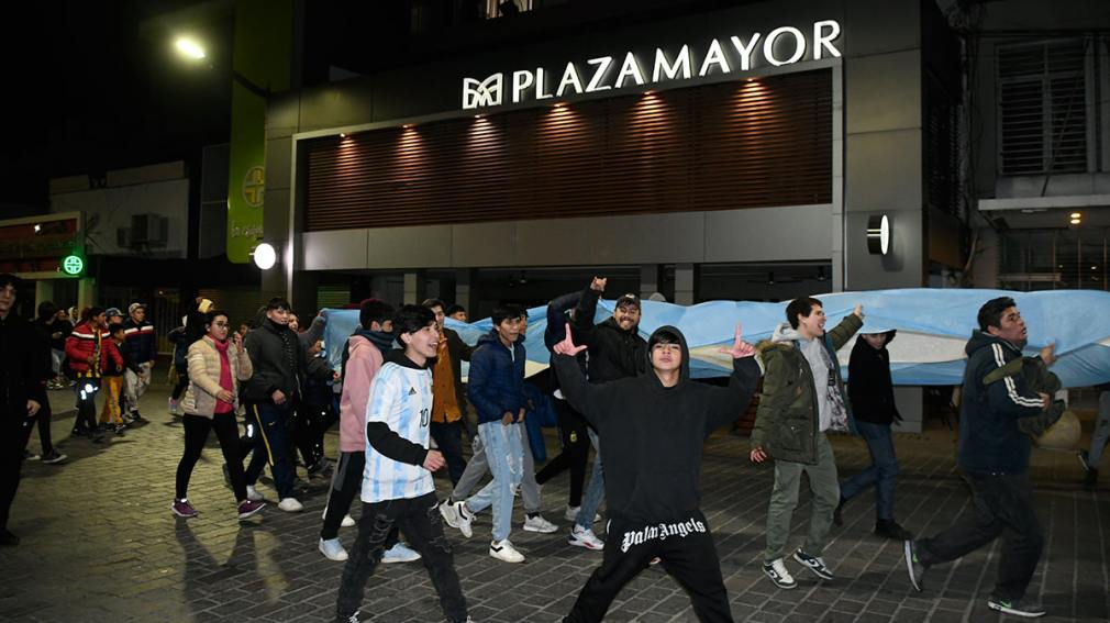 Los festejos en Santiago del Estero tras un nuevo título de la Selección Argentina