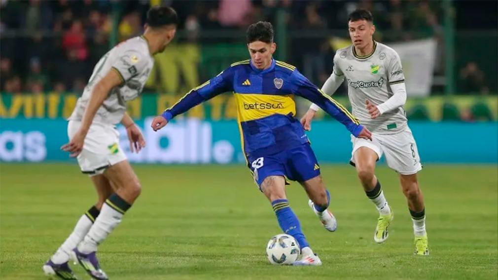 Boca se tuvo que conformar con un empate en su visita a Defensa y Justicia